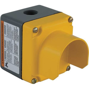 Pushbutton Enclosure, 30mm, 1 Hole, Al - 9001KYG1Y