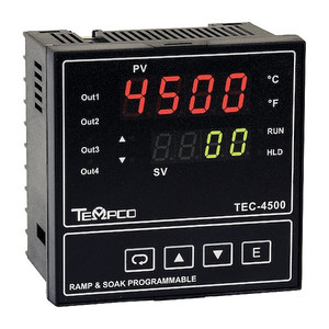 Temp Ctrl, 90-264VAC, 1/4Din, 4Relay - TEC58003