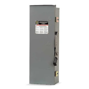 Fusible Safety Switch, Heavy Duty, 600V AC, 3PDT, 100 A, NEMA 3R - DT363RB