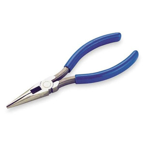 7 in Ampco(R) Long Nose Plier, Side Cutter Dipped Handle - P-326