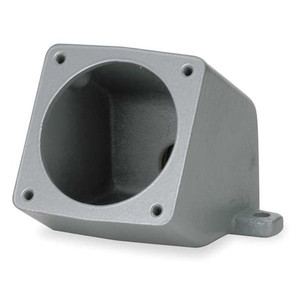 Angl Back Box, 60A, 1-1/4"Hub, 15, Nonmtalc - BB60N