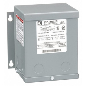 Buck Boost Transformer, 500 VA, NEMA 3R, 80°C, 12/24V AC, 120/240V AC - 500SV43B