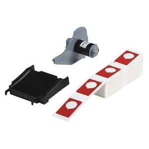 Label Cartridge, Red, Labels/Roll: 100 - M71EP-168-593-RD
