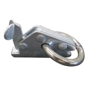 E-Track Ring Tie-Off, 2000 lb.WLL, PK12 - 4HXC6