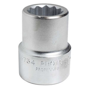 1 in Drive, 2-1/8" 12 pt SAE Socket, 12 Points - J5768