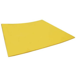 Foam Sheet, Crosslink, 48 in W, 96 in L, 1 in Thick, Yellow - ZUSA-XPE-190
