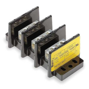 Min Pwr Dist Block, 175A, 3P, 1P Prmry, 600V - 16000-3