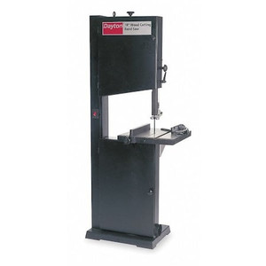 Band Saw, 12" x 17-3/4" Rectangle, 12" Round, 11 in Square, 120/240V AC V, 1.5 hp HP - 21UN03