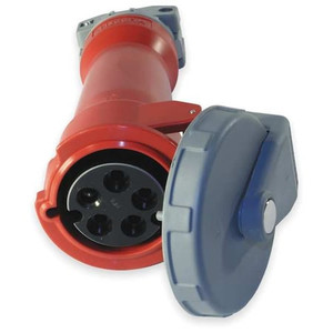 IEC Pin and Sleeve Connector, 20A, 480V - HBL520C7W