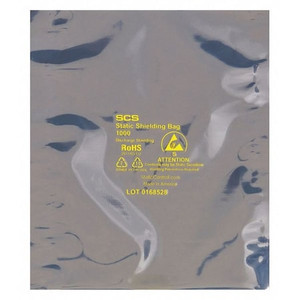 8" x 16" Open End Static Shield Bags, Transparent - STC151