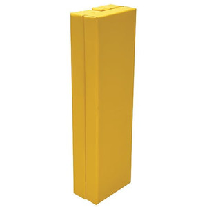 Column Protector, Yllw, 36inH, 16inW, I-Beam - V-PAD-I-310-Y