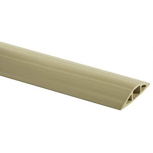 Cable Protector, 1 Channel, Beige, 25 ft. L - FT3BG25