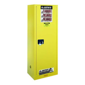 Flammable Safety Cabinet, 22 Gal., Yellow - 892200