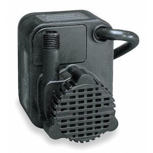 Submersible Pump, 0.6 A, 115V AC, 1/125 hp, 7 ft Max Head, 1/4 in Intake and Disch, Epoxy Encap - 518200