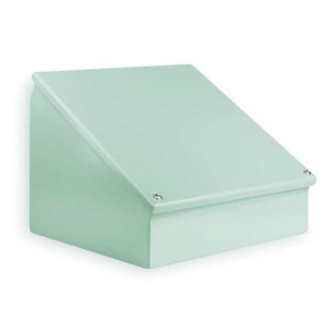 Carbon Steel Electrical Enclosures, 16 in H, 11 in D, 24 in W, NEMA 12, Screw On - WC16C24