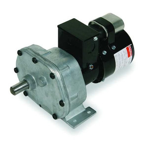 AC Gearmotor, 600.0 in-lb Max. Torque, 6 RPM Nameplate RPM, 115/230V AC Voltage, 1 Phase - 1LPL5