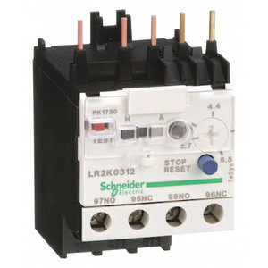 Overload Relay, 3.80 to 5.50A, Class 10, 3P - LR2K0312