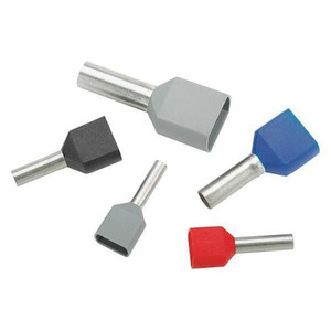 Ferrule, 18 AWG, PP, 9/16in., PK500 - FTD77-10-D