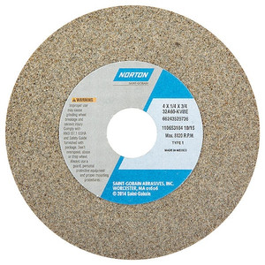Grinding Wheel, T1, 4x1/4x3/4, AO, 60G, PK5 - 66243529736