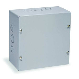Carbon Steel Electrical Enclosures, 24 in H, 8 in D, 24 in W, NEMA 1, Screw On - SC242408