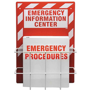 Emergency Information Center, 4-1/2 In. D - IC326E