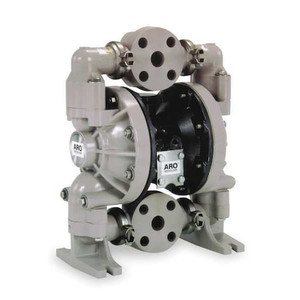 Double Diaphragm Pump, Polypropylene, Air Operated, PTFE, 100 GPM - 6661U3-344-C