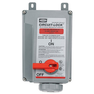 Mechanical Interlock, Pin And Sleeve, 10HP - HBL420MI7W