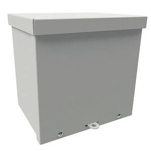 Carbon Steel Electrical Enclosures, 18 in H, 8 in D, 18 in W, NEMA 3R, Screw On - RSC181808