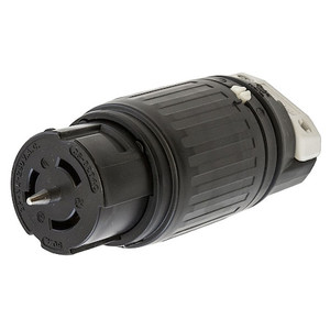 50A Twist-Lock Connector 2P 3W 250VAC BK/WT - CS8264C