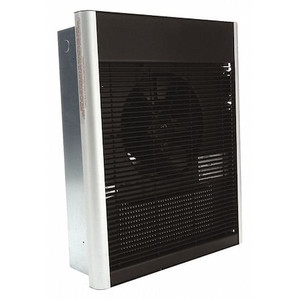 Recessed Electric Wall-Mount Heater, Recessed or Surface, 208/240V AC - 5E184