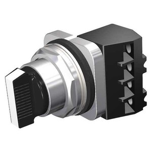 Non-Illuminated Selector Switch, 1NO/1NC, Black - 52SA2AABA1P