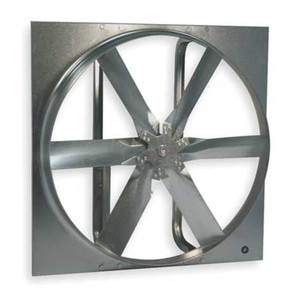 Standard Duty Exhaust Fan with Motor and Drive Package, 30 in Blade Dia, 208-230/460V AC, 1 hp - 7CC99
