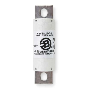 Semiconductor Fuse, FWP-A Series, 100A, Fast-Acting, 700V AC, Bolt-On - FWP-100A