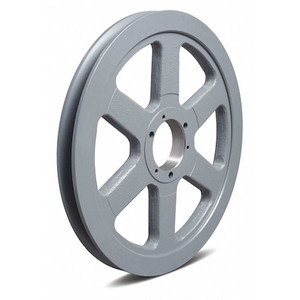 1/2 in to 1-15/16 in Quick Detachable Bushed Bore 1 Groove V-Belt Pulley 10.6 in OD - 3V1061