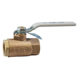 1-1/4" FNPT Bronze Ball Valve Inline - 70LF-106-01
