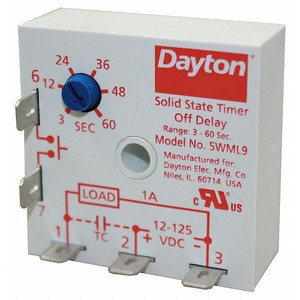 Encapsulated Timer Relay, 1A, Solid State - 5WML9