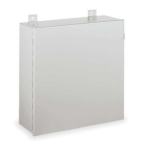Carbon Steel Electrical Enclosures, 20 in H, 7 in D, 20 in W, NEMA 12, Hinged - B202007CH