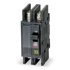 Miniature Circuit Breaker, QOU Series, 30A, 2 Pole, 120/240V AC, 22kA at 120/240V AC - QOU230VH