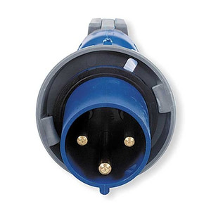 IEC Pin and Sleeve Plug, 2P, 3W, 60A, 250V - HBL360P6W