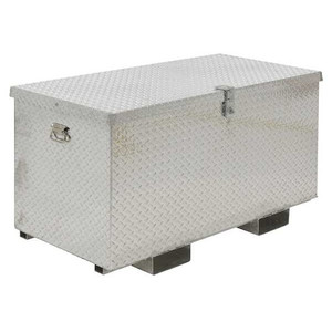 Portable Tool Box, Aluminum, 49" W x 26" D x 28" H, Added Fork Pockets - APTS-2448-F