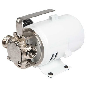 115 VAC Nickel-Plated Brass Utility Pump - 555112