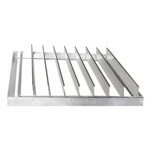 Backdraft Damper, Horizontal, 35-3/4Sq - 3HHN1