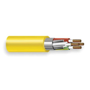 Portable Cord, SOOW, 12 AWG, 4 C, Yellow, EPDM Rubber, Stranded, 600V, Indoor/Outdoor, 250 ft - 02426.35T.05