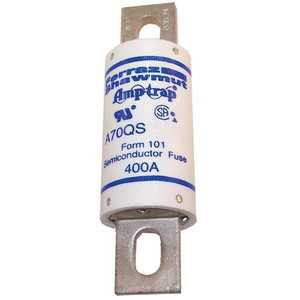 Semiconductor Fuse, A70QS Series, 400A, Fast-Acting, 700V AC, Bolt-On - A70QS400-4