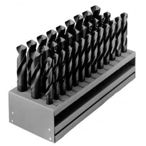 33PC 1/2 Reduced Shank Silver & Deming Drill Set Chicago-Latrobe 190 Steam Oxide HSS 1/2-1IN - 69858