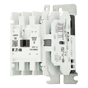 240VAC Non-Reversing Magnetic Contactor 3P 18A NEMA 0 - CN15BN3BB