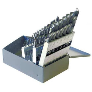 29PC 135° Heavy-Duty Jobber Length Drill Set Chicago-Latrobe 150ASP-TC TiCN HSS 1/16-1/2x1/64 - 43640