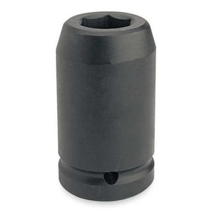 1 1/2 in Drive Impact Socket 1 3/8 in Size 6 pt Deep Depth, Black Oxide - J15022L