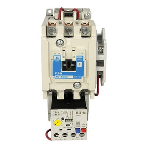 Nonreversing NEMA Magnetic Motor Starter, No Enclosure NEMA Rating, 120V AC, 3 Poles, 1NO - AN19GN0A5E005
