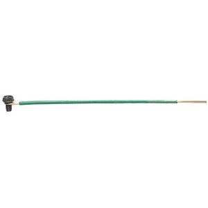 Grounding Tail, Ptail -Screw, Green, Pk100 - 30-3399